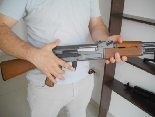 Constănţean, prins cu puşca deţinută ilegal